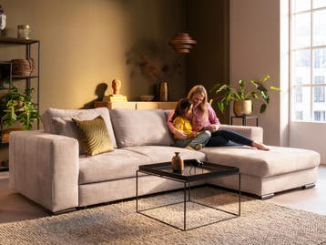 Zetel vanaf €660.-  | Beige Hoeksalon, Nieuw