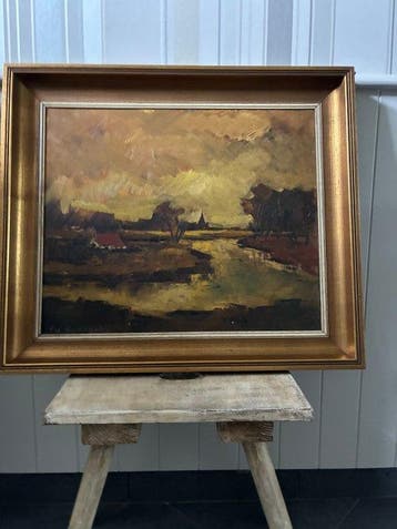 Lea Vanderstraeten (1929) - Plattelandstafereel