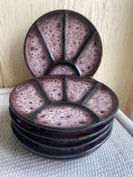Marius GIUGE / VALLAURIS 1960 - Assiette de service (6) -