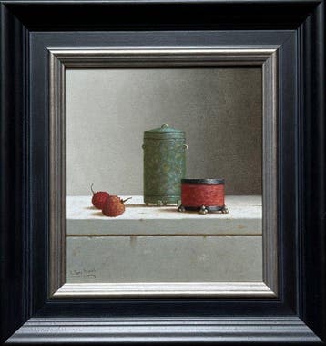 Leo Pors (1952) - Chinees votief bronzen silo, wierookvat,, Antiek en Kunst