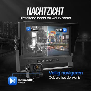 Strex Achteruitrijcamera Set Bedraad Met 4 Cameras, Auto diversen, Verzenden, Nieuw