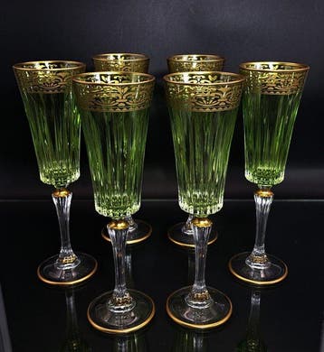 Artemisia - Champagne fluitje (6) - Kristal