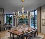 Luminario Design - Rubi- fatto a mano - Kroonluchter -, Huis en Inrichting, Nieuw