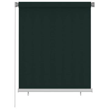 vidaXL Rolgordijn voor buiten 125(B)x140(H) cm HDPE, Huis en Inrichting, Verzenden, Nieuw