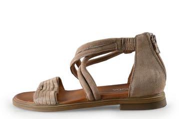 Omoda Sandalen in maat 37 Beige, Verzenden, Beige, Omoda, Sandalen of Muiltjes