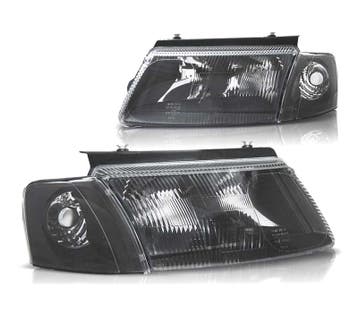 PHARES POUR VOLKSWAGEN VW PASSAT B5 3B 96-00 NOIR, Verzenden
