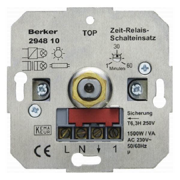 Hager Berker Timer Relay Switch Element House Electronics -, Bricolage & Construction, Électricité & Câbles, Envoi
