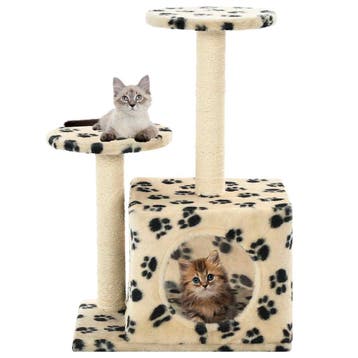 vidaXL Kattenkrabpaal met sisal krabpalen 60 cm, Verzenden, Nieuw