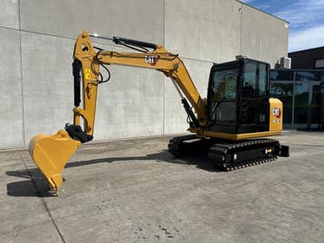 Veiling: Midigraafmachine Caterpillar 305.5E2 Diesel 2018, Ophalen