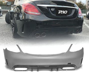Pare Chocs Arriere Pour Mercedes Classe C W205 4P 19- Look C, Verzenden