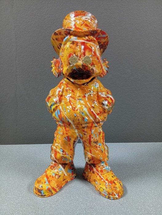 Brother X - Scrooge McDuck Urban style by Brother X (XL, Antiek en Kunst, Kunst | Designobjecten