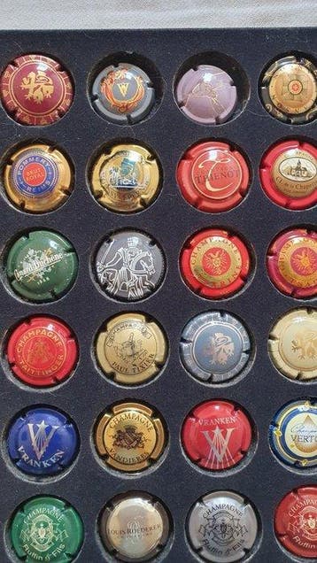 Collectie champagnecapsules - Champagnecapsules (muselet)