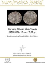 . Koninkrijk Castilië Alfonso XI (1312-1350). Cornado Toledo