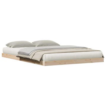 Massief grenen bed 160x220 | Tweede kansje | OP = OP, Huis en Inrichting, Slaapkamer | Bedden, Overige kleuren, Verzenden, Tweepersoons