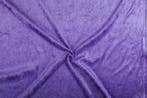 Fluweel stof lila stof - 10m rol - Velours stretch, Hobby en Vrije tijd, Stoffen en Lappen, Verzenden, Nieuw