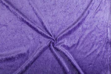 Fluweel stof lila stof - 10m rol - Velours stretch, Hobby en Vrije tijd, Stoffen en Lappen, Verzenden, Nieuw