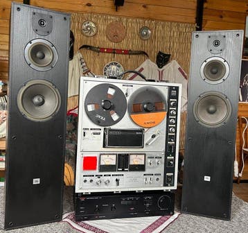 Sony, JBL, Luxman - Sony TC-630 (avec enceintes JBL, Nieuw