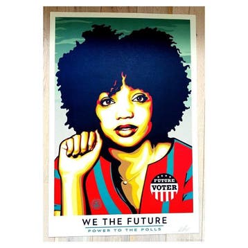 Shepard Fairey (OBEY) (1970) - We The Future, Power to the
