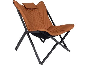 Bo-Camp Molfat - Relaxstoel - Gepolsterd Cationic - Klei, Verzenden, Nieuw