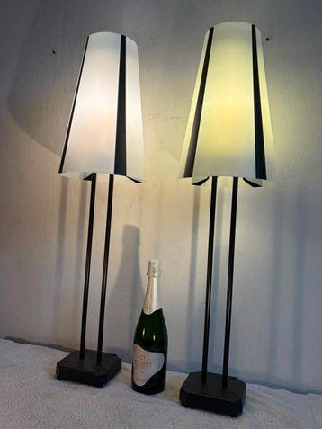 IKEA - Gunnar Jensen - Tafellamp (2) - VISTOFTA - Metaal,