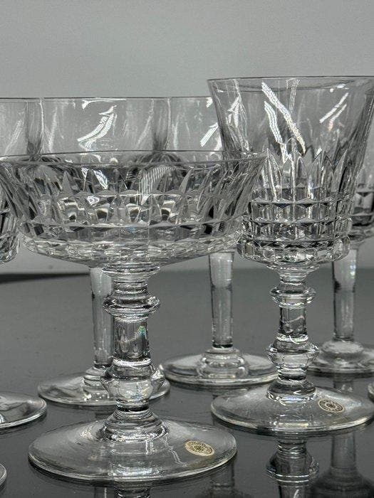 Val Saint Lambert - Drinkservies (12) - Esneux - Kristal -, Antiek en Kunst, Antiek | Meubels | Tafels