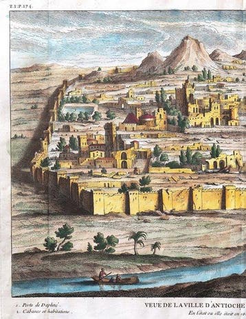 Turkije - Antakya; Calmet - Veue de la Ville dAntioche sur, Boeken, Nieuw