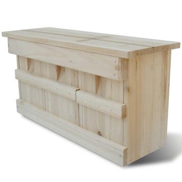 vidaXL Nestkast voor huismus 44 x 15,5 x 21,5 cm, Verzenden
