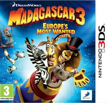 Madagascar 3 Europes Most Wanted (Losse Cartridge), Games en Spelcomputers, Ophalen of Verzenden, Zo goed als nieuw