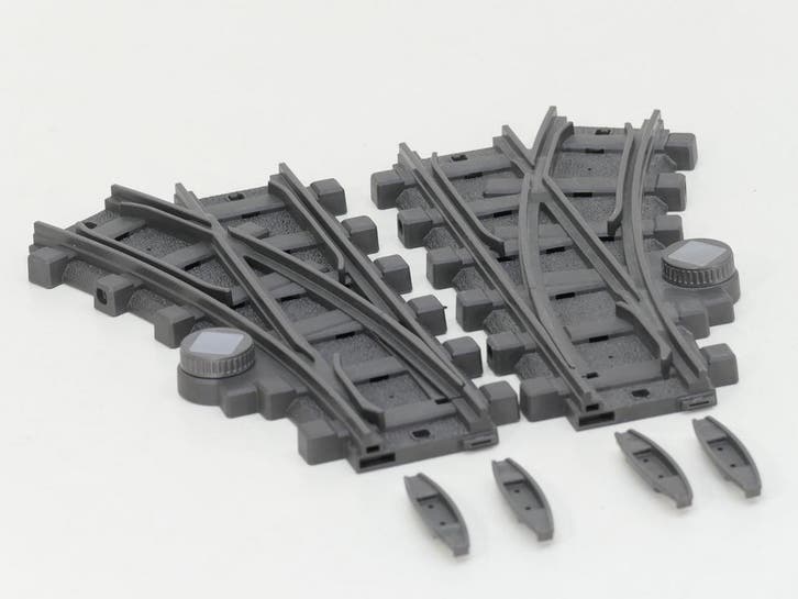 Playmobil 4388 + 4389 RC-train rails Wissel-set met verbi..., Hobby & Loisirs créatifs, Modélisme | Autre, Enlèvement ou Envoi