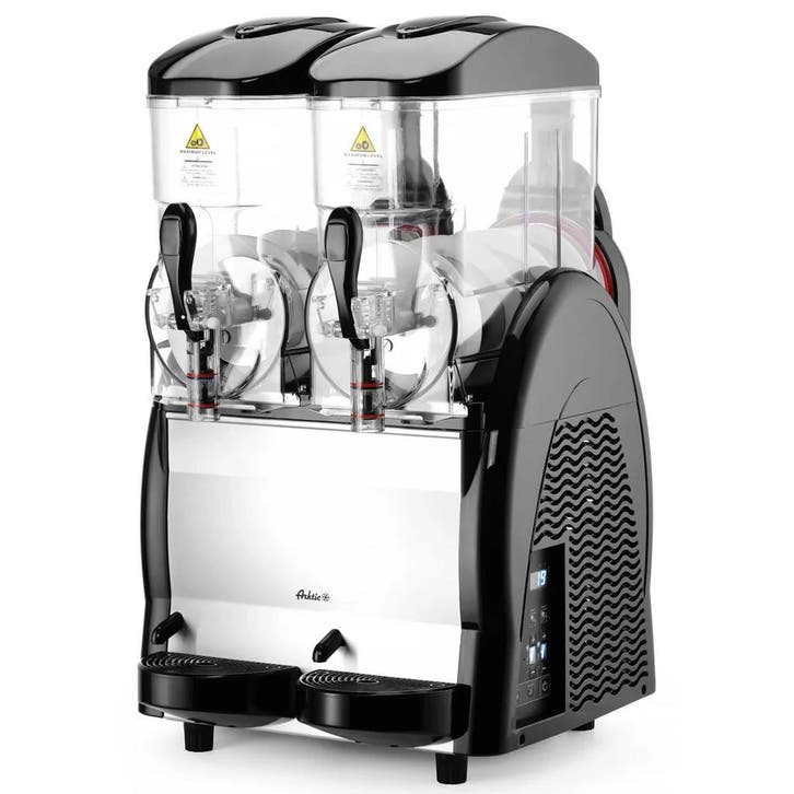 Sorbet-/Slushmachine | 2x 12L | LED-Verlichting |, Articles professionnels, Horeca | Équipement de cuisine, Envoi