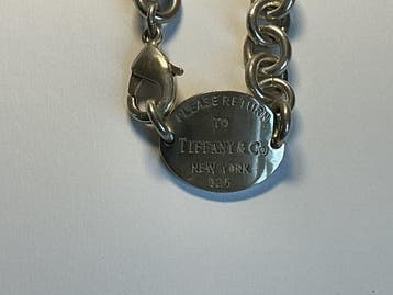Sans prix de réserve - Tiffany & Co. - Collier - Return to, Nieuw