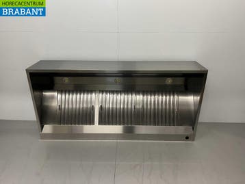 RVS  Afzuigkap Dampkap met lamellen filters Premium-line 200, Ophalen of Verzenden, Nieuw