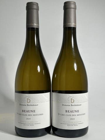 2024 Domaine Berthelemot Clos des Mouches Blanc - Beaune, Verzamelen, Wijnen, Nieuw