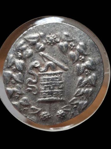 Oud-Grieks Stunning Tetradrachm Lydia Tralles 155-145 BC