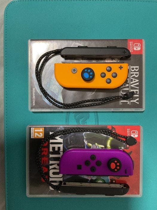 Nintendo - Switch - Joy-Con + 2 Jogos (Metroid Dread &, Games en Spelcomputers, Spelcomputers | Overige Accessoires