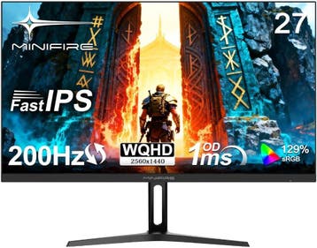 Gaming Monitor - Beeldscherm computer - 27 inch - 200Hz - WQ, Verzenden