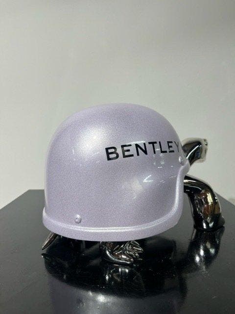 Van Apple - The Silver Peace Turtle - Bentley, Antiek en Kunst, Kunst | Designobjecten