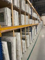 PVC raam Drutex b.98 x h.25 Hoogrendement HR++, Doe-het-zelf en Bouw, 75 tot 150 cm, Kunststof, Raamkozijn, Nieuw