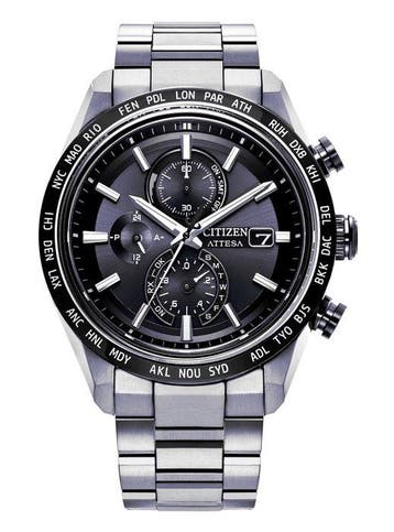 Citizen - Attesa Stratosphere Sapphire Bezel - Titanio -, Handtassen en Accessoires, Horloges | Heren, Nieuw