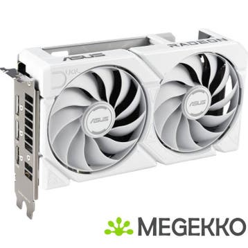 Asus Dual Radeon RX 9060 XT 16GB White, Verzenden, Nieuw