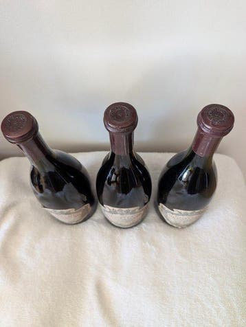 1977 Château de Pommard - Pommard - 3 Flessen (0.75 liter), Verzamelen, Wijnen, Nieuw