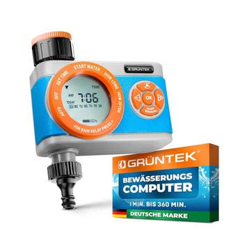 GRÜNTEK Digitale Bewateringscomputer met Digitaal Display, Tuin en Terras, Ophalen of Verzenden, Nieuw