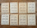 1974 Panini München 74 World Cup Ongelijmd - 8 Sticker -, Nieuw
