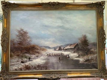 Herbert Pickenhagen (1920) - Winterlandschaft