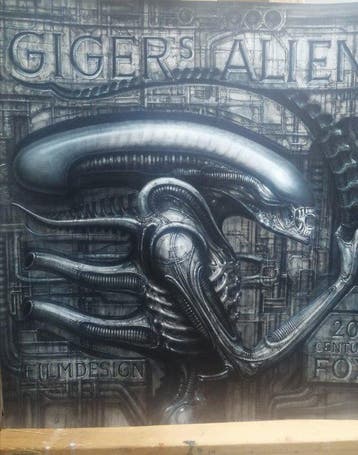 H. R. Giger - Alien, by 20 th Century Fox