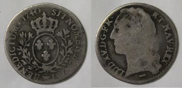 1/10 écu France Frankreich Km 511 Louis Xvi 1/10 Ecu Mit..., Postzegels en Munten, Verzenden, België