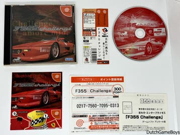 Sega Dreamcast - F355 Challenge + Spine - Japan, Games en Spelcomputers, Games | Sega, Verzenden, Gebruikt