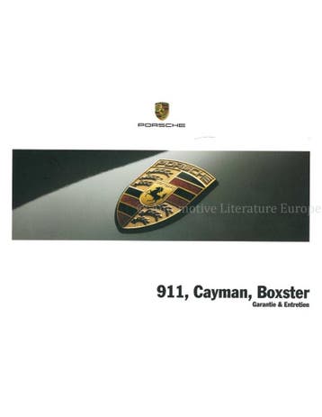 2012 PORSCHE 911 | CAYMAN | BOXSTER GARANTIE & ONDERHOUD F.., Ophalen of Verzenden