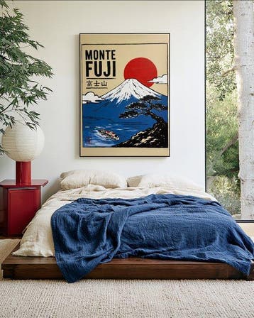 Flavia Delgado - MONTE FUJI XL, Antiek en Kunst, Kunst | Schilderijen | Modern