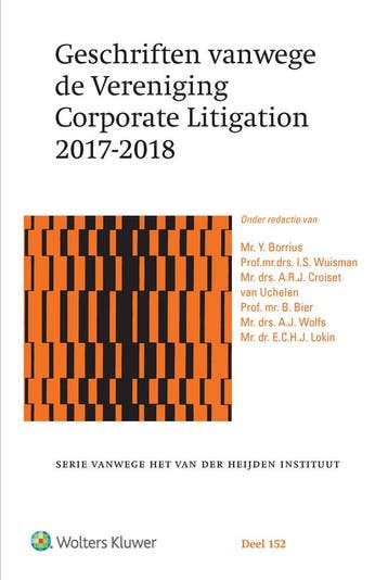 Geschriften vanwege de Vereniging Corporate Litigation, Verzenden, Zo goed als nieuw, Wolters Kluwer Nederland B.V.